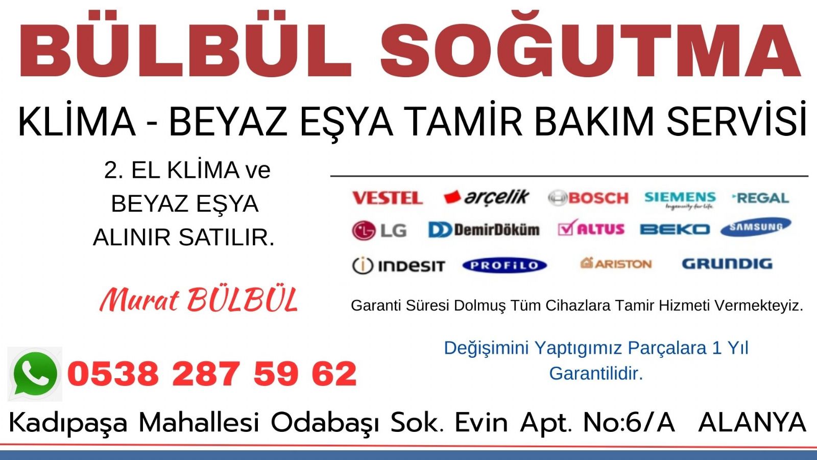 Alanya Klima Servisi